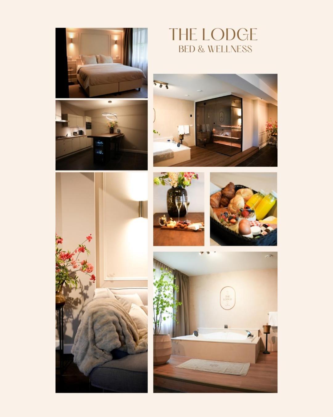 The Lodge Bed & Wellness Oisterwijk Sauna, Jacuzzi, Luxury Moergestel Экстерьер фото